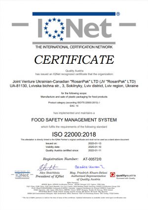 IQNet CERTIFICATE